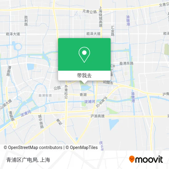 青浦区广电局地图