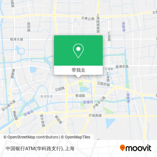 中国银行ATM(华科路支行)地图