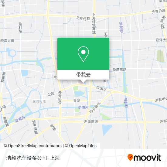 洁毅洗车设备公司地图