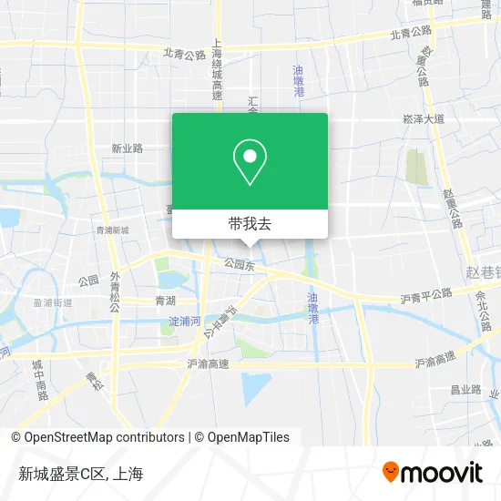 新城盛景C区地图