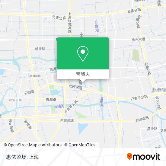 惠侬菜场地图