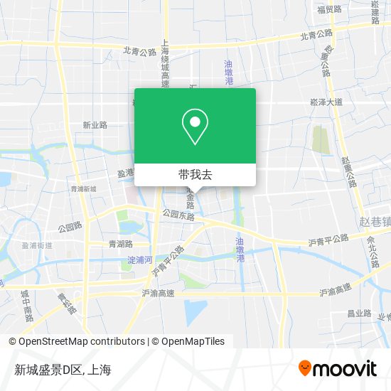 新城盛景D区地图