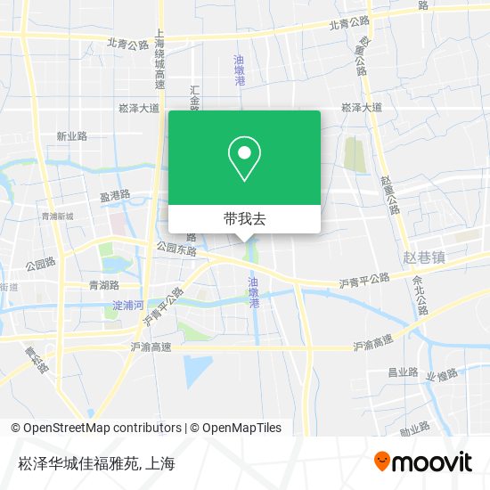 崧泽华城佳福雅苑地图