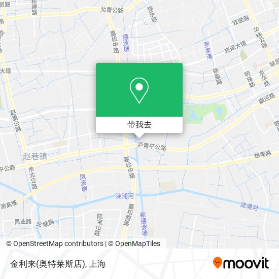 金利来(奥特莱斯店)地图