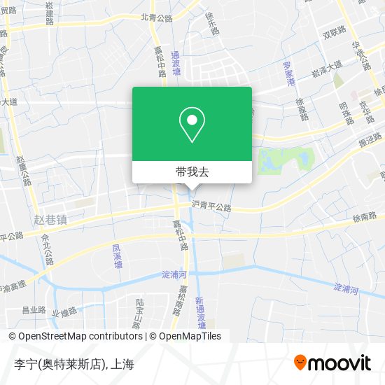 李宁(奥特莱斯店)地图