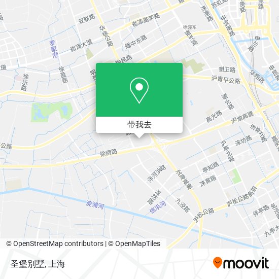 圣堡别墅地图