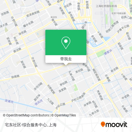 宅东社区-综合服务中心地图