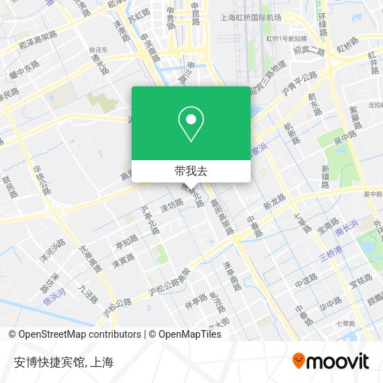 安博快捷宾馆地图