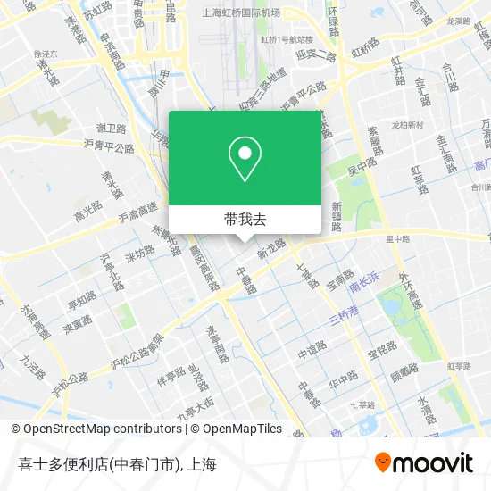 喜士多便利店(中春门市)地图