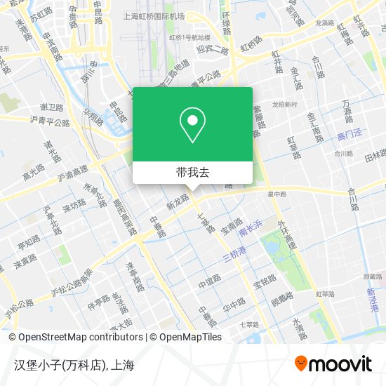汉堡小子(万科店)地图
