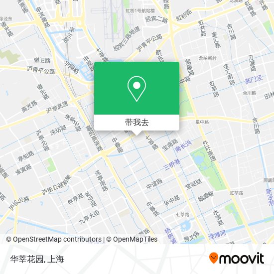 华莘花园地图