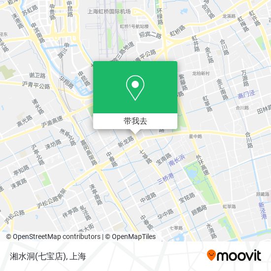 湘水洞(七宝店)地图