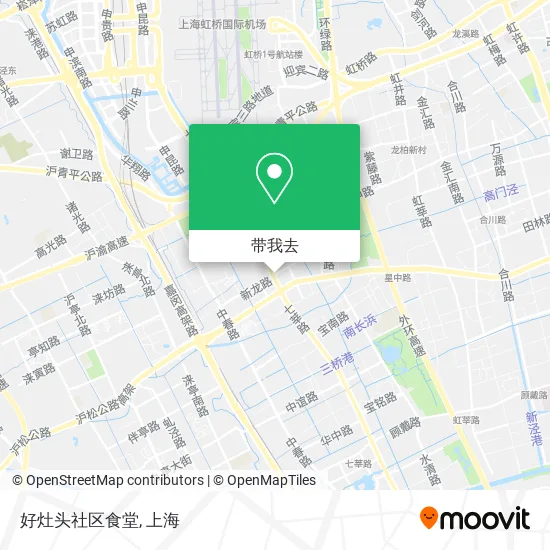 好灶头社区食堂地图