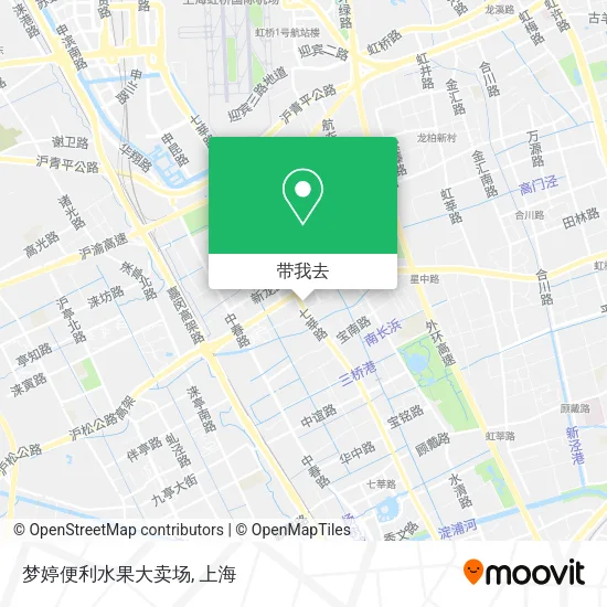 梦婷便利水果大卖场地图