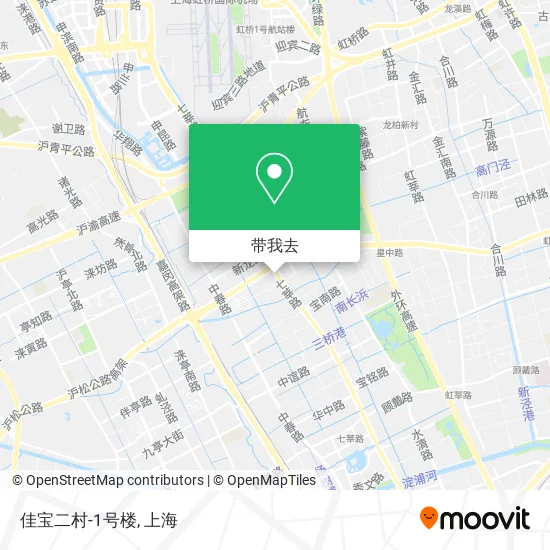 佳宝二村-1号楼地图