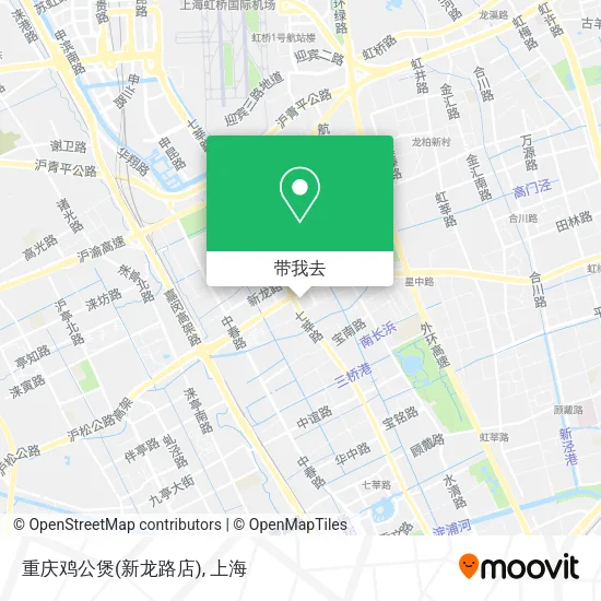 重庆鸡公煲(新龙路店)地图