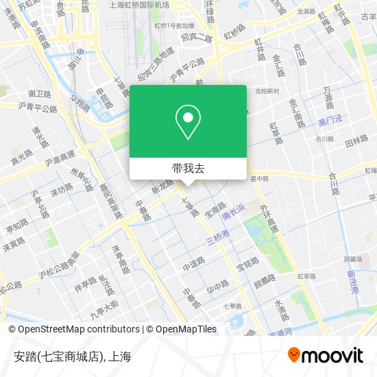 安踏(七宝商城店)地图
