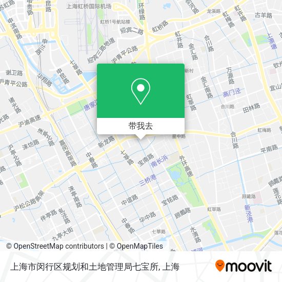 上海市闵行区规划和土地管理局七宝所地图
