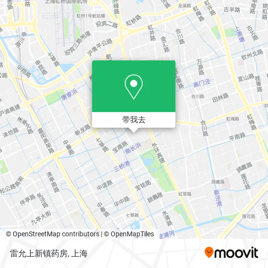 雷允上新镇药房地图