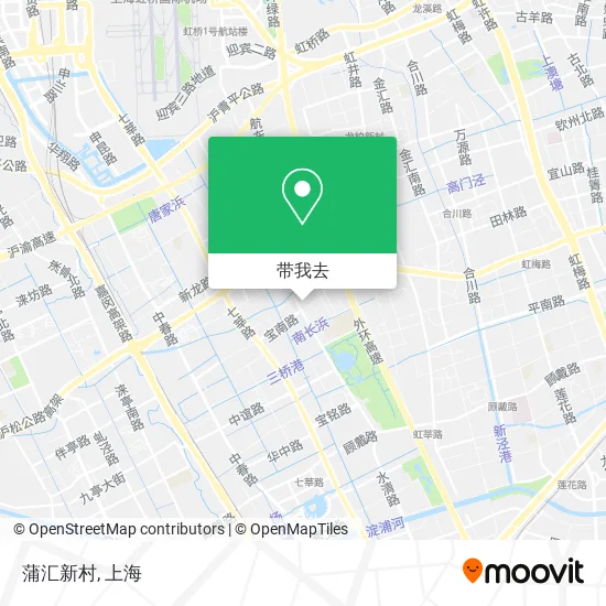 蒲汇新村地图