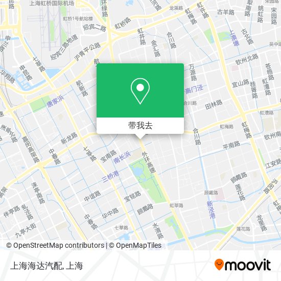 上海海达汽配地图