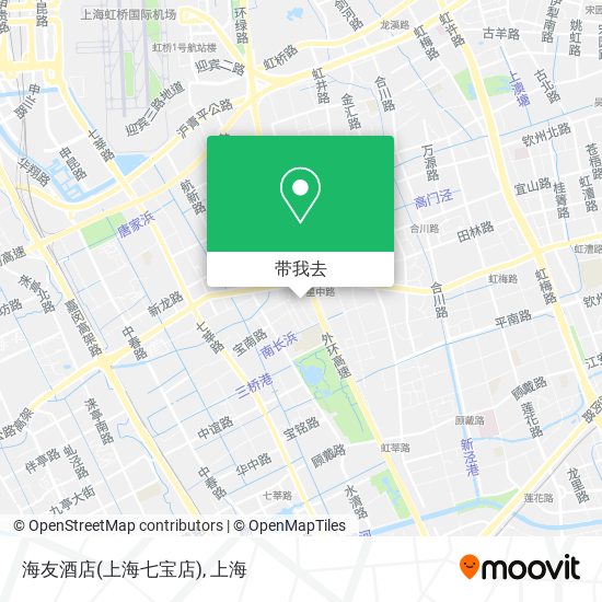海友酒店(上海七宝店)地图