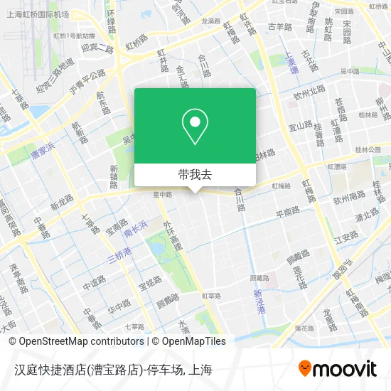 汉庭快捷酒店(漕宝路店)-停车场地图