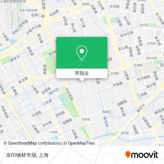 东印钢材市场地图
