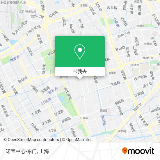 诺宝中心-东门地图