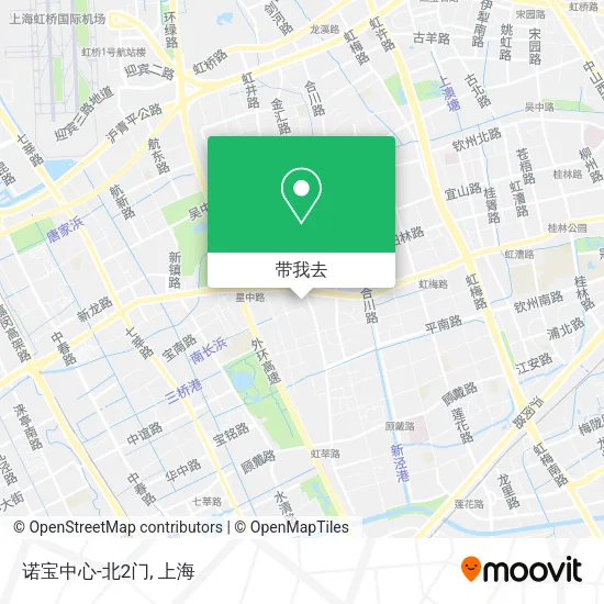 诺宝中心-北2门地图