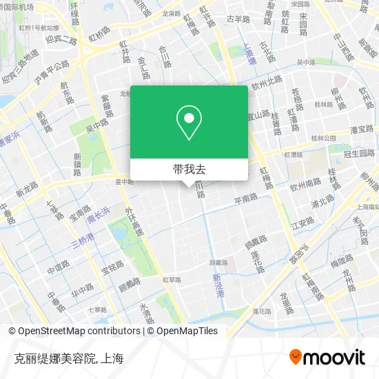 克丽缇娜美容院地图