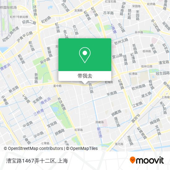 漕宝路1467弄十二区地图