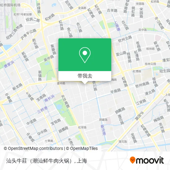汕头牛莊（潮汕鲜牛肉火锅）地图
