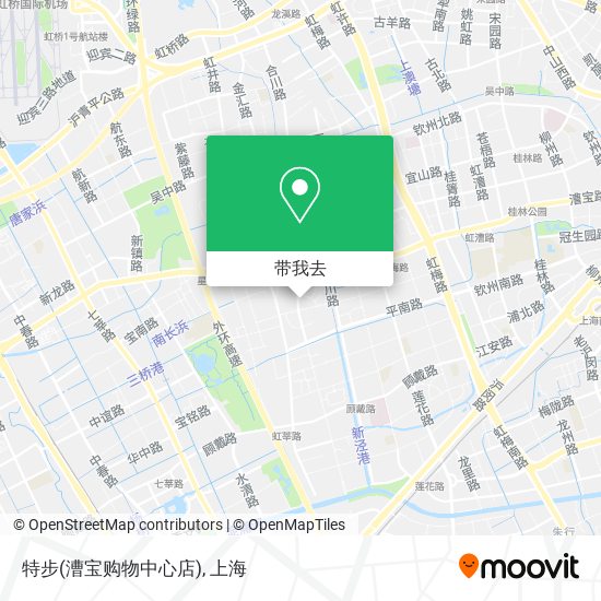 特步(漕宝购物中心店)地图