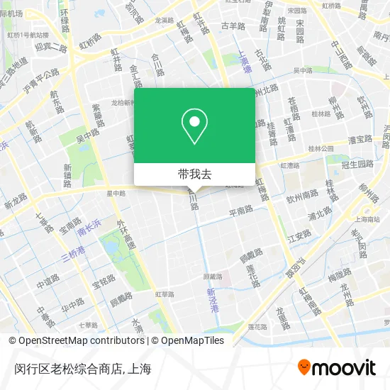 闵行区老松综合商店地图