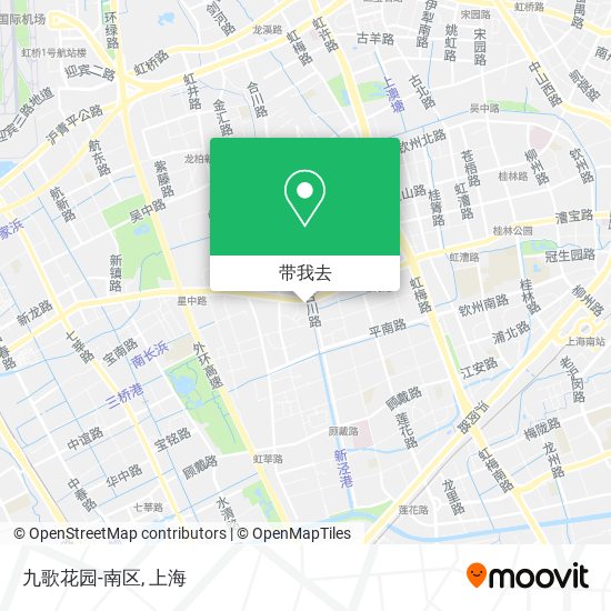 九歌花园-南区地图