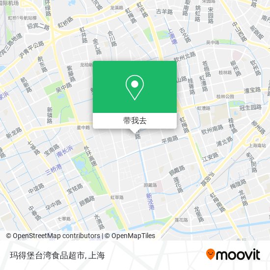 玛得堡台湾食品超市地图