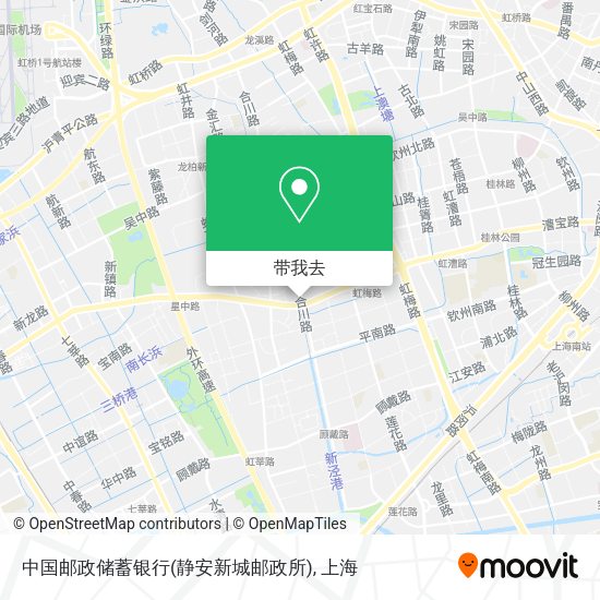 中国邮政储蓄银行(静安新城邮政所)地图