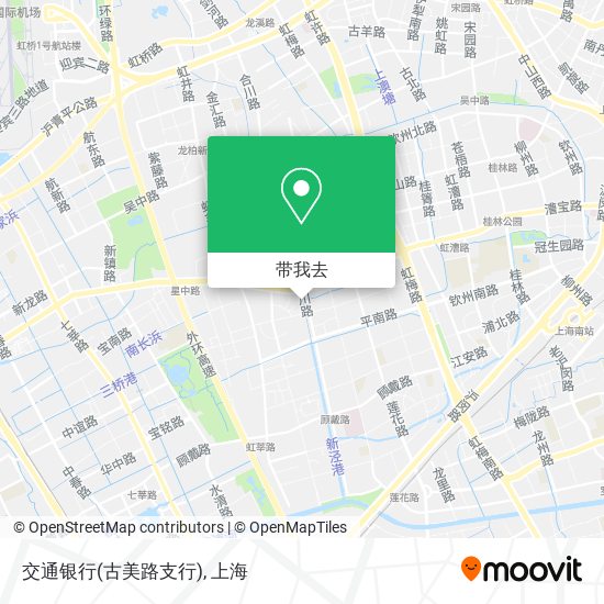 交通银行(古美路支行)地图