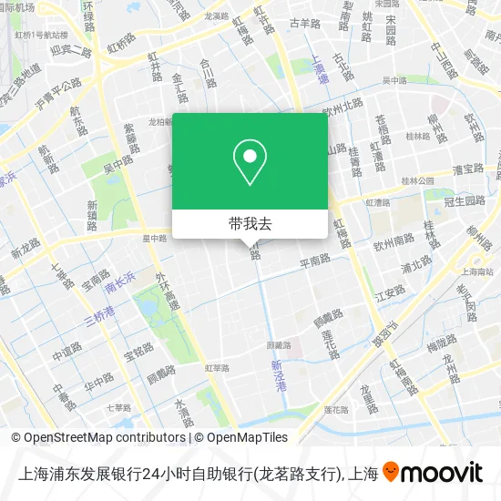 上海浦东发展银行24小时自助银行(龙茗路支行)地图
