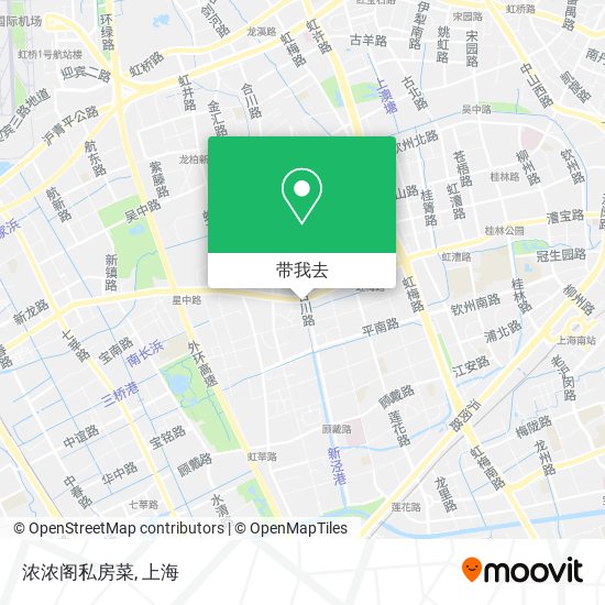 浓浓阁私房菜地图