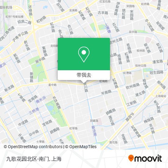 九歌花园北区-南门地图