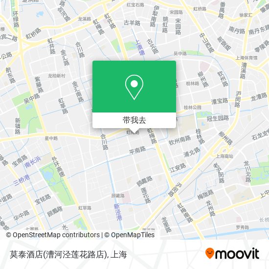 莫泰酒店(漕河泾莲花路店)地图