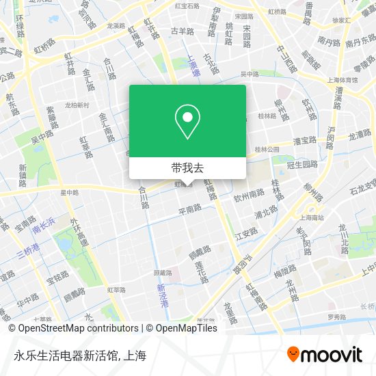 永乐生活电器新活馆地图