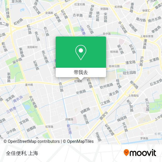 全佳便利地图