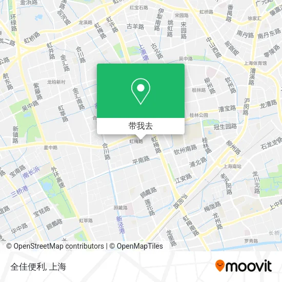 全佳便利地图