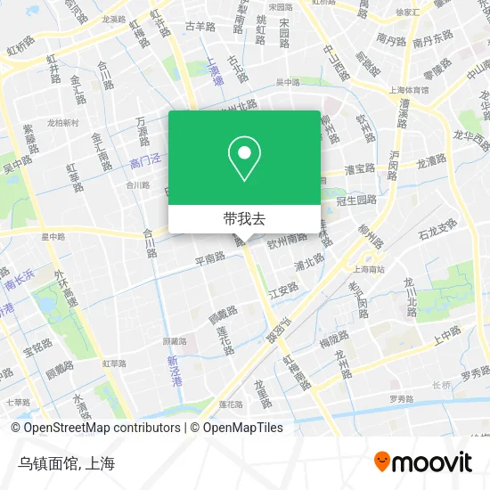 乌镇面馆地图