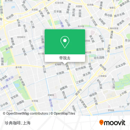 珍典咖啡地图