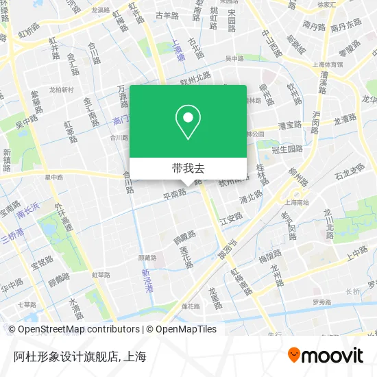 阿杜形象设计旗舰店地图