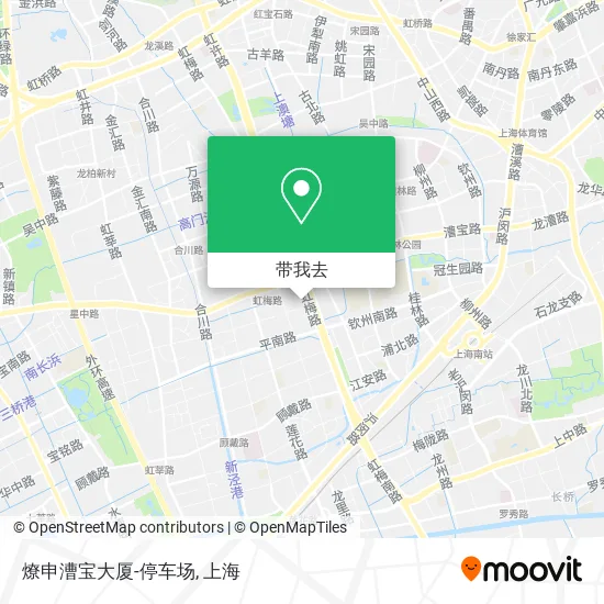 燎申漕宝大厦-停车场地图